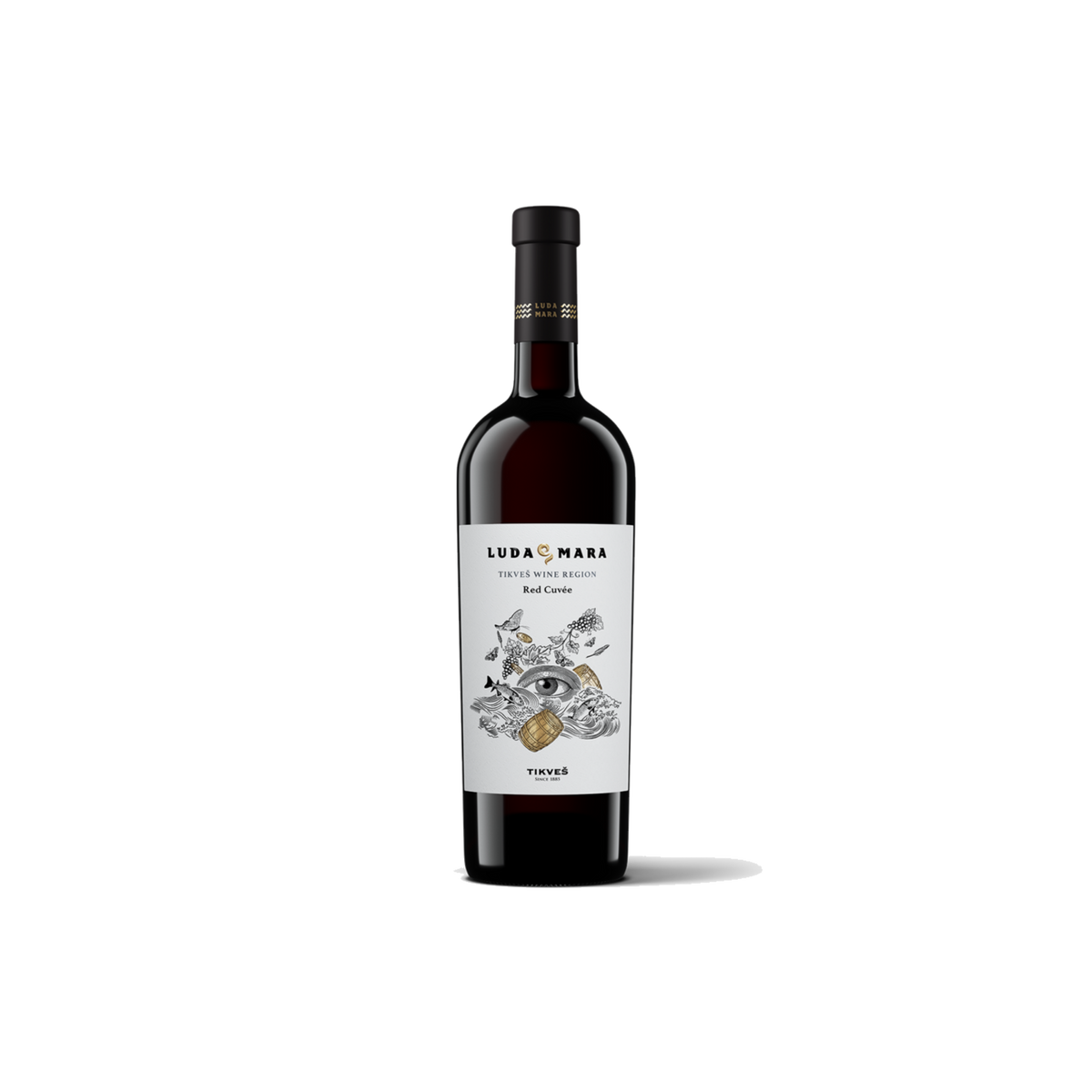 TIKVEŠ LUDA MARA RED CUVÉE 0,75l