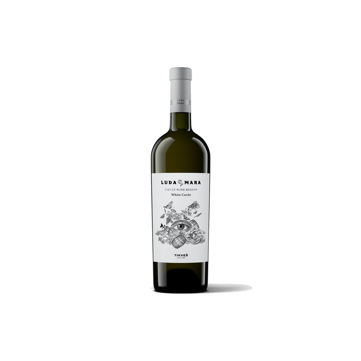 TIKVEŠ LUDA MARA WHITE COUVEE 0,75l