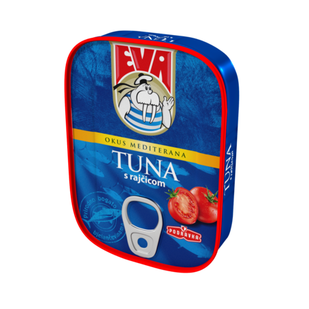 Thunfisch mit Tomate Eva (TUNA S RAJČICOM)