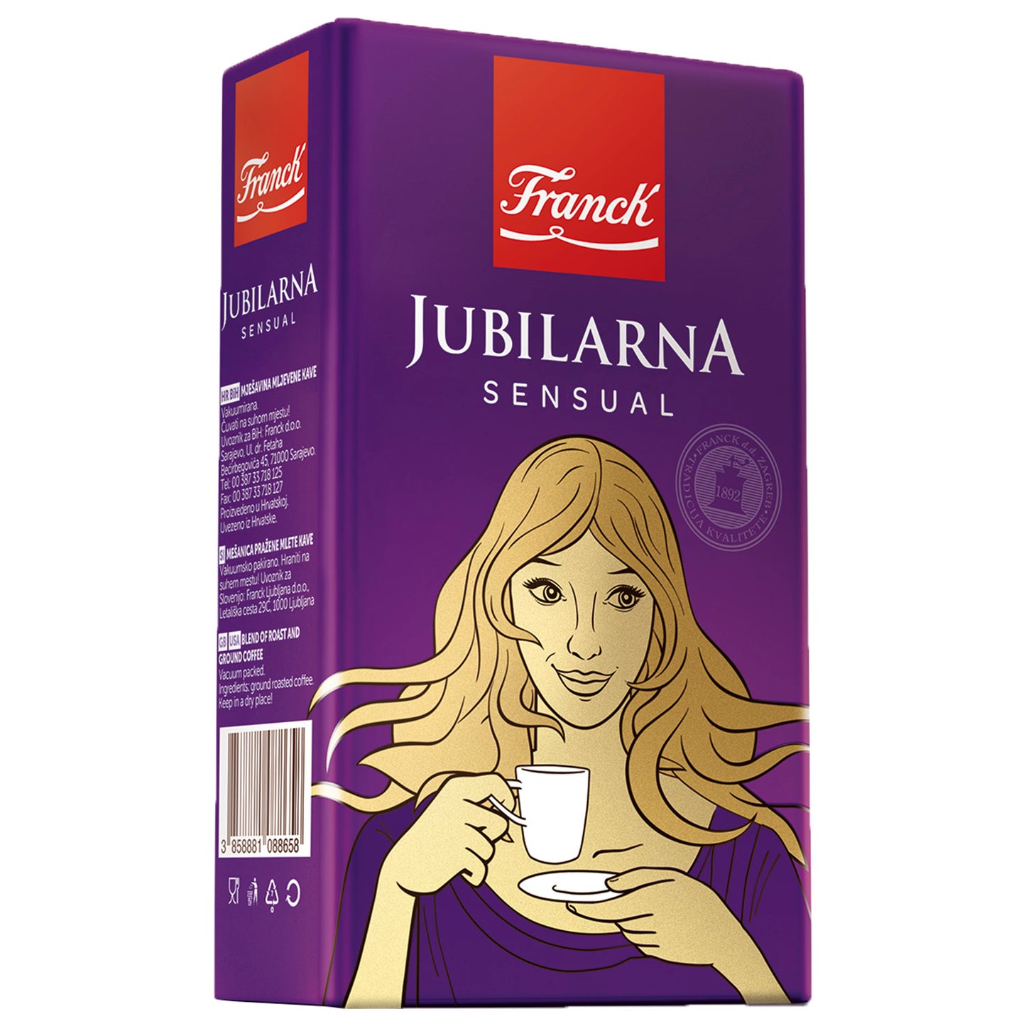 Franck Jubilarna Sensual gemahlener Kaffee (MLJEVENA KAVA)