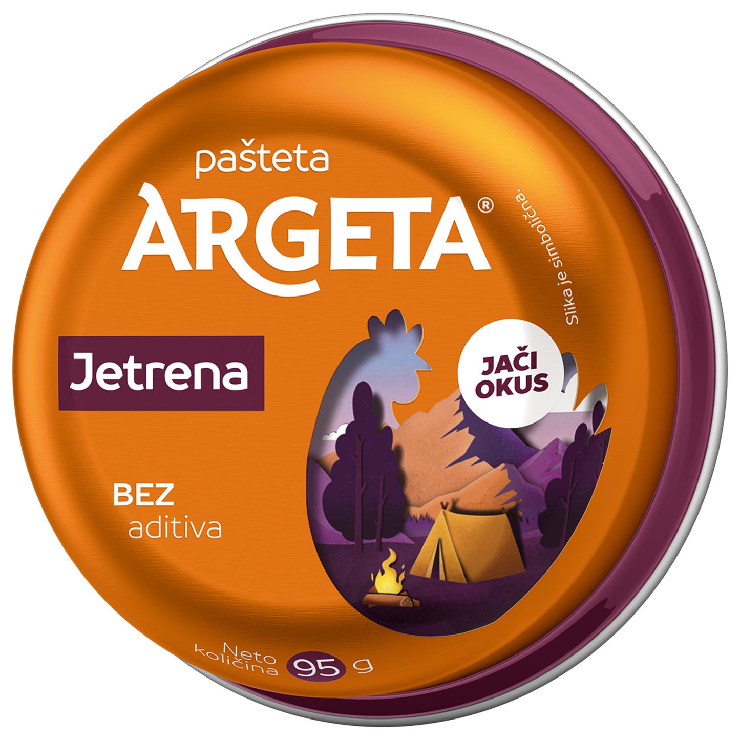 Leberpastete Argeta (JETRENA PAŠTETA)