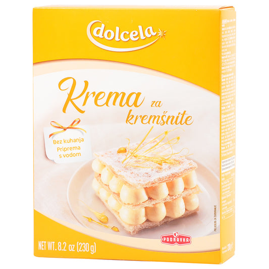 Crèmepoeder met vanillesmaak Dolcela (KREMA ZA KREMŠNITE)