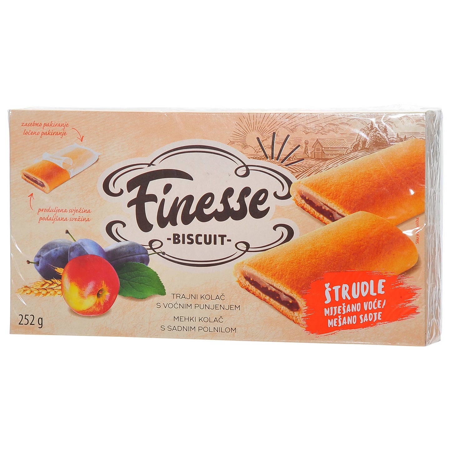 Finesse Strudel mit gemischten Früchten (MIJEŠANO VOĆE)