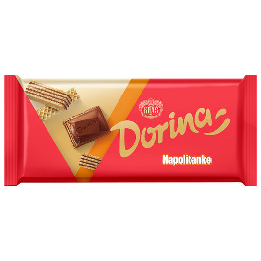 Dorina met wafels Kraš (NAPOLITANKE)