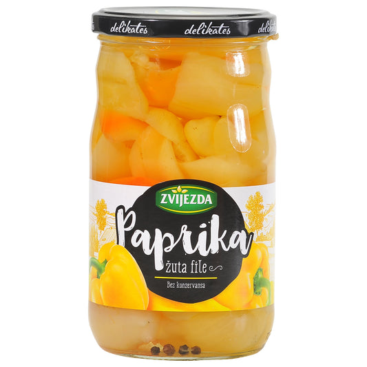 Paprikafilet geel Zvijezda (PAPRIKA ŽUTA FILE)