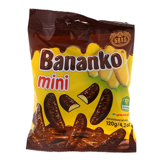 Bananko mini - Schokolade mit Bananengeschmack mini Kraš