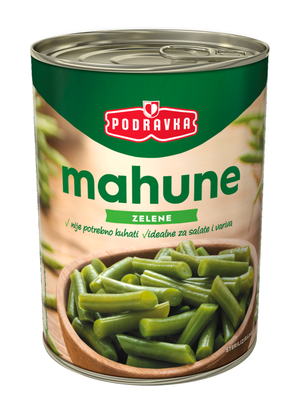 Grüne Bohnen Podravka (ZELENE MAHUNE)