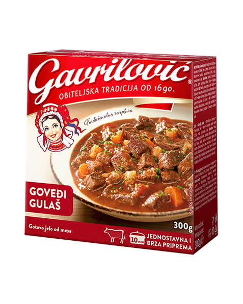 Rindergulasch Gavrilović (GOVEĐI GULAŠ)