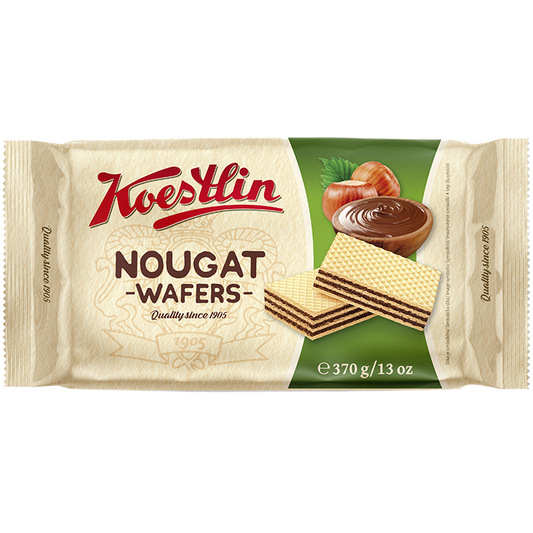 Waffeln mit Nougat Koestlin (NAPOLITANKE NOUGAT)