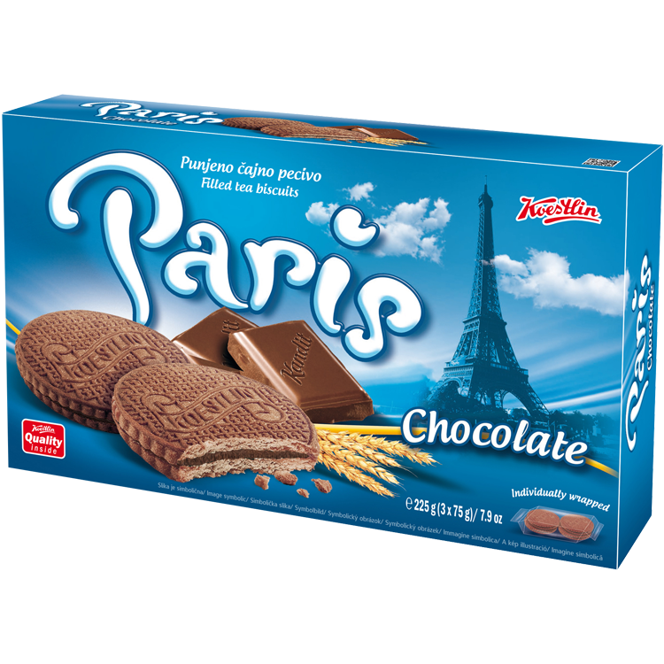 Paris Keks mit Schokolade (ČOKOLADA)