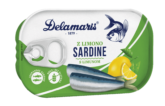 Sardinen mit Zitrone Delamaris (SARDINE S LIMUNOM)