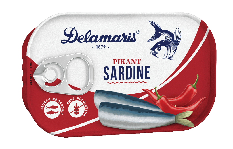 Chili Sardinen Delamaris (PIKANT SARDINE)