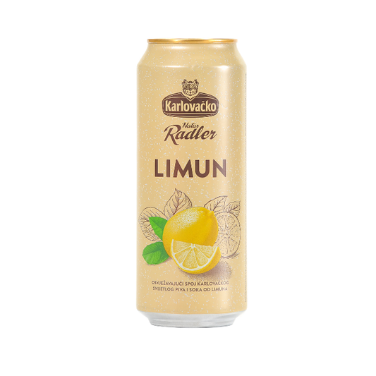 Karlovačko Natur Radler Zitrone