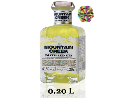 Mountain Creek Ginger & Lemon gin SHIMMER