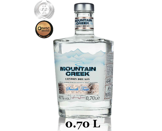 Mountain Creek London dry gin