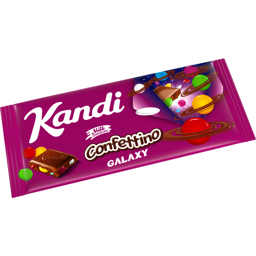 Milchschokolade Confettino Galaxy Kandi