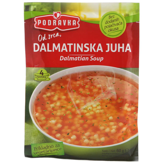 Dalmatinische Suppe Podravka (DALMATINSKA JUHA)