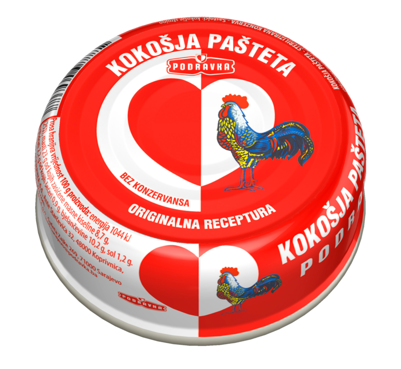 Hühnerpastete Podravka (KOKOŠJA PAŠTETA)