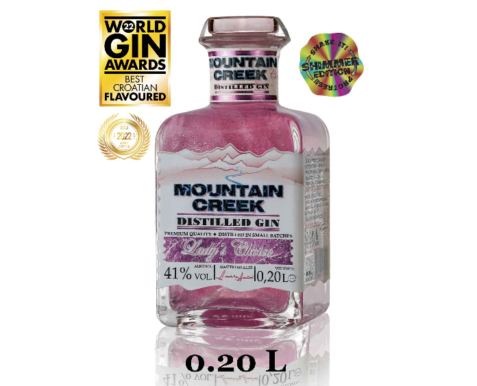 Mountain Creek Lady’s choice gin SHIMMER