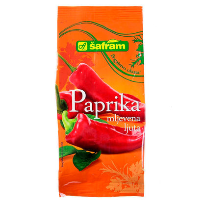 Paprika gemahlen Šafram (MLJEVENA PAPRIKA)