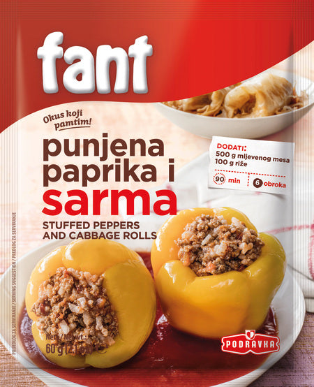 Mengsel voor gevulde paprika Fant (PUNJENA PAPRIKA I SARMA) 