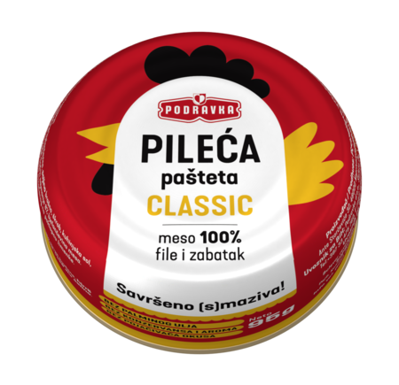 Hühnerpastete Classic Podravka (PILEĆA PAŠTETA CLASSIC)