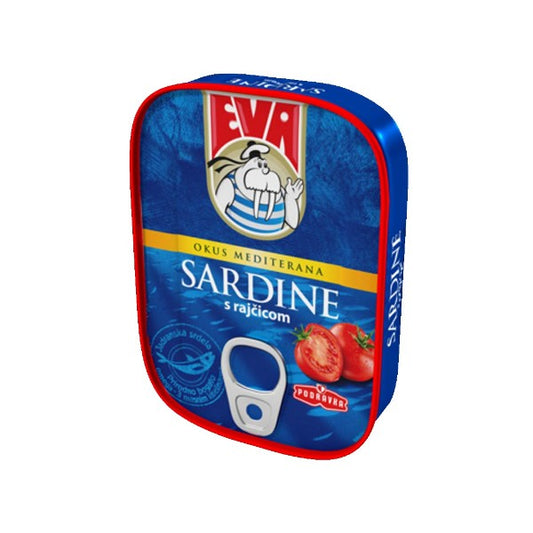 Sardinen mit Tomate Eva (SARDINE S RAJČICOM)