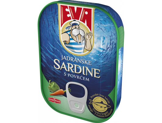 Sardines met groenten Eva (SARDINE S POVRĆEM) 