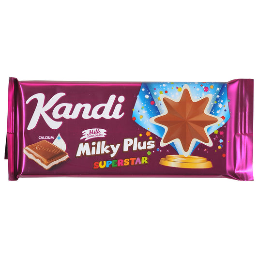 Milchschokolade Milky Plus Superstar Kandit