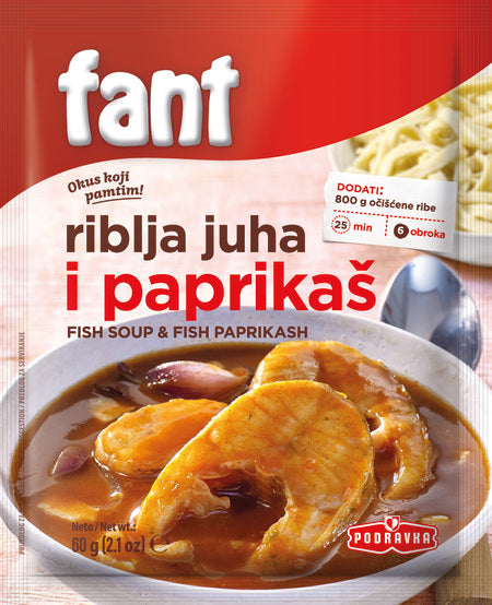 Mischung für Fischsuppe Fant (RIBLJA JUHA I PAPRIKAŠ)